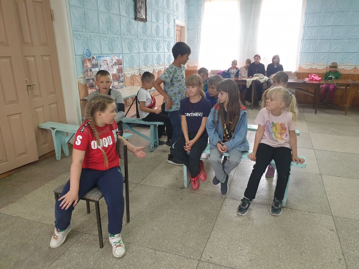 «На завалинке». 
